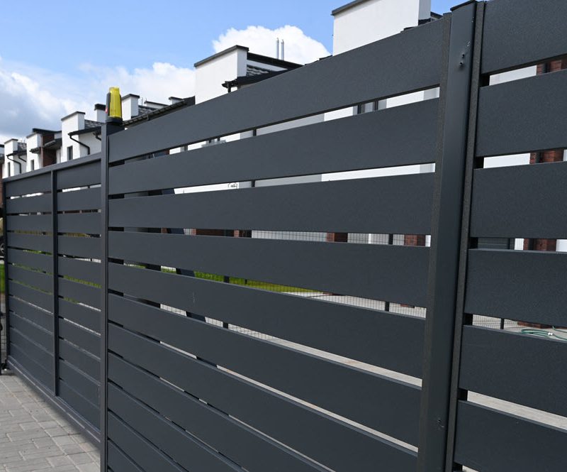 Choosing the Right Fence Company in Ottawa: What to Look For? Image of black fencing.