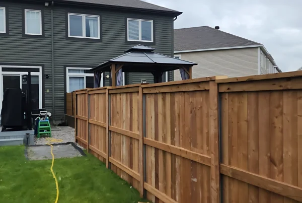 Fencing Services. Wood Fence.