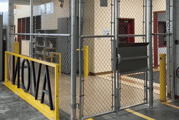 Commercial fencing