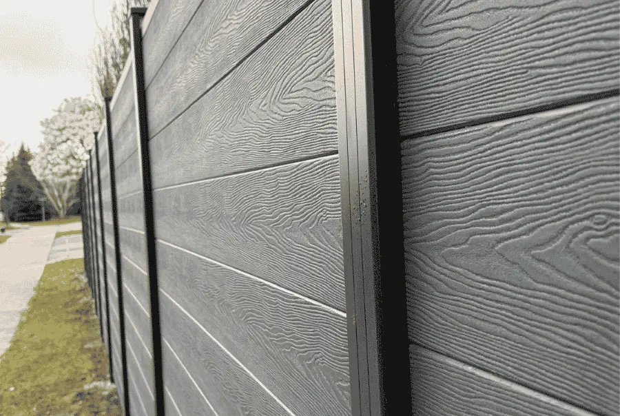 Composite Fence Structure