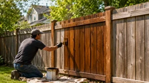 How Often Should You Stain or Paint a Wood Fence