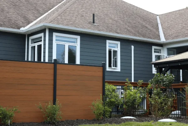 Modern Composite Fence