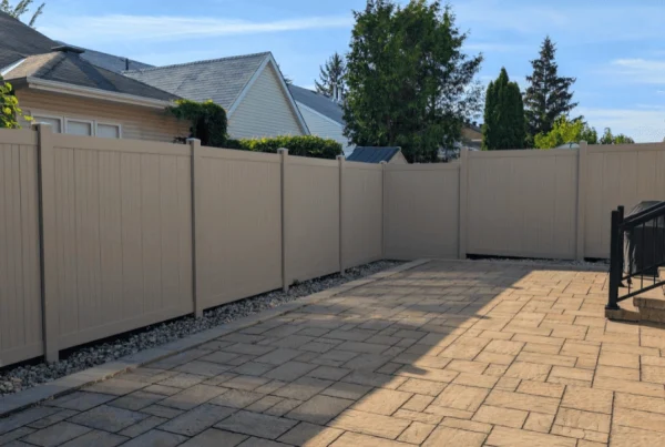 PVC Fence Installation South Keys