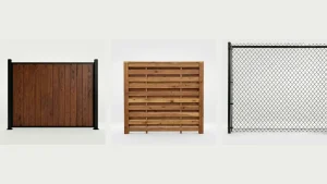 Wood vs. Vinyl vs. Chain Link